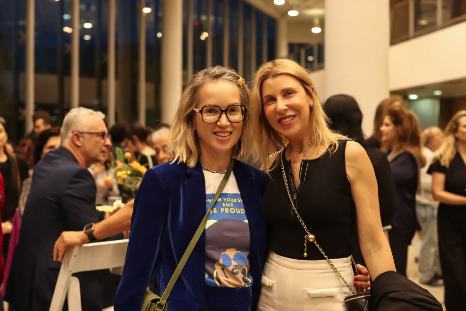 דנה אונגר בר-דיין וגליה דור (צילום: רועי טרופיאנסקי)