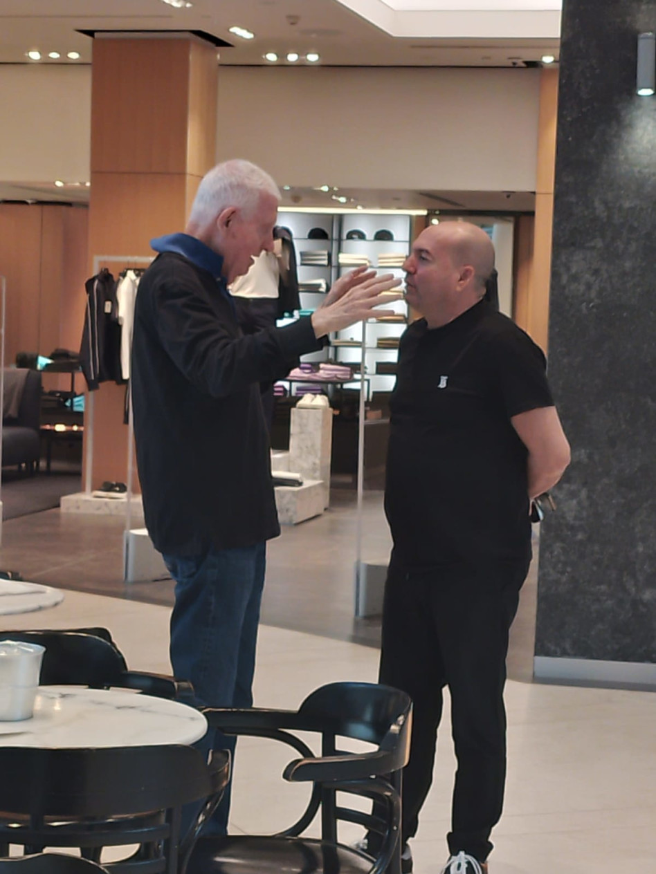 אייל ברקוביץ', עוזי ברעם (צילום: ניר פקין)