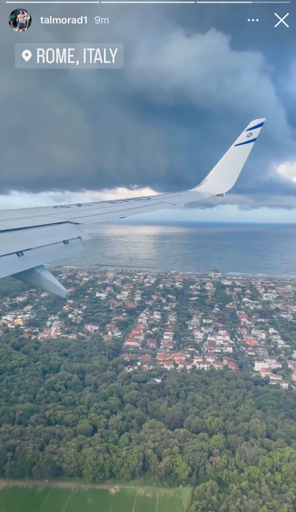 טל מורד ומאיה קיי המריאו לחופשה באיטליה (צילום: צילום מסך אינסטגרם)