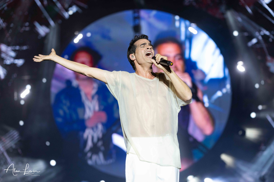 אביב גפן ב''נשף רוק 11'' (צילום: אלון לוין)