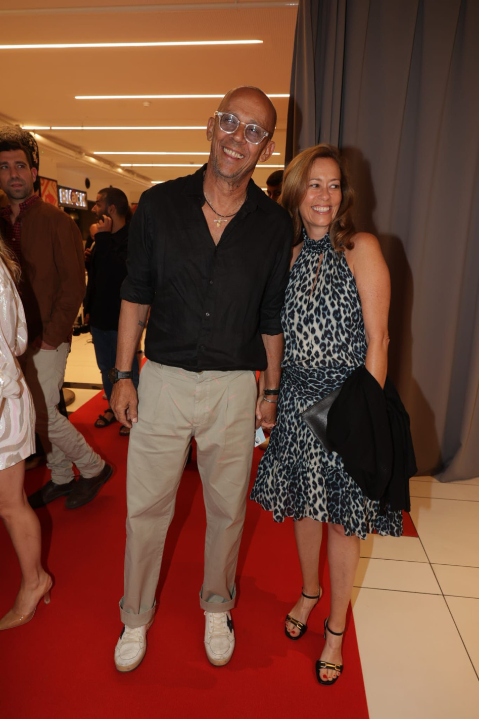 דידי הררי וזוגתו דידי (צילום: רפי דלויה)