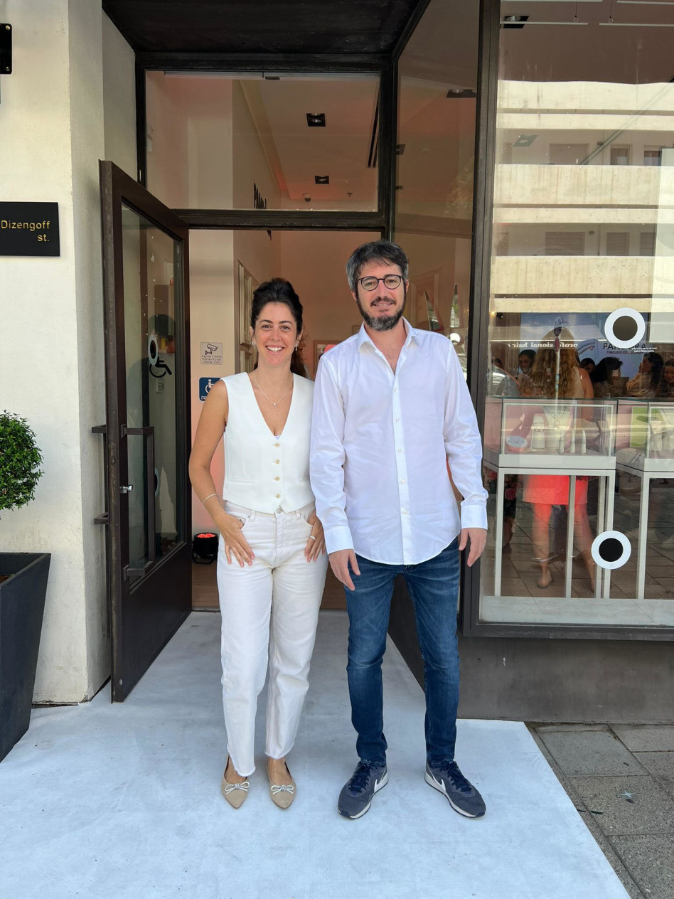 יוני קצן ודנאל אטינגר (צילום: DMWA)