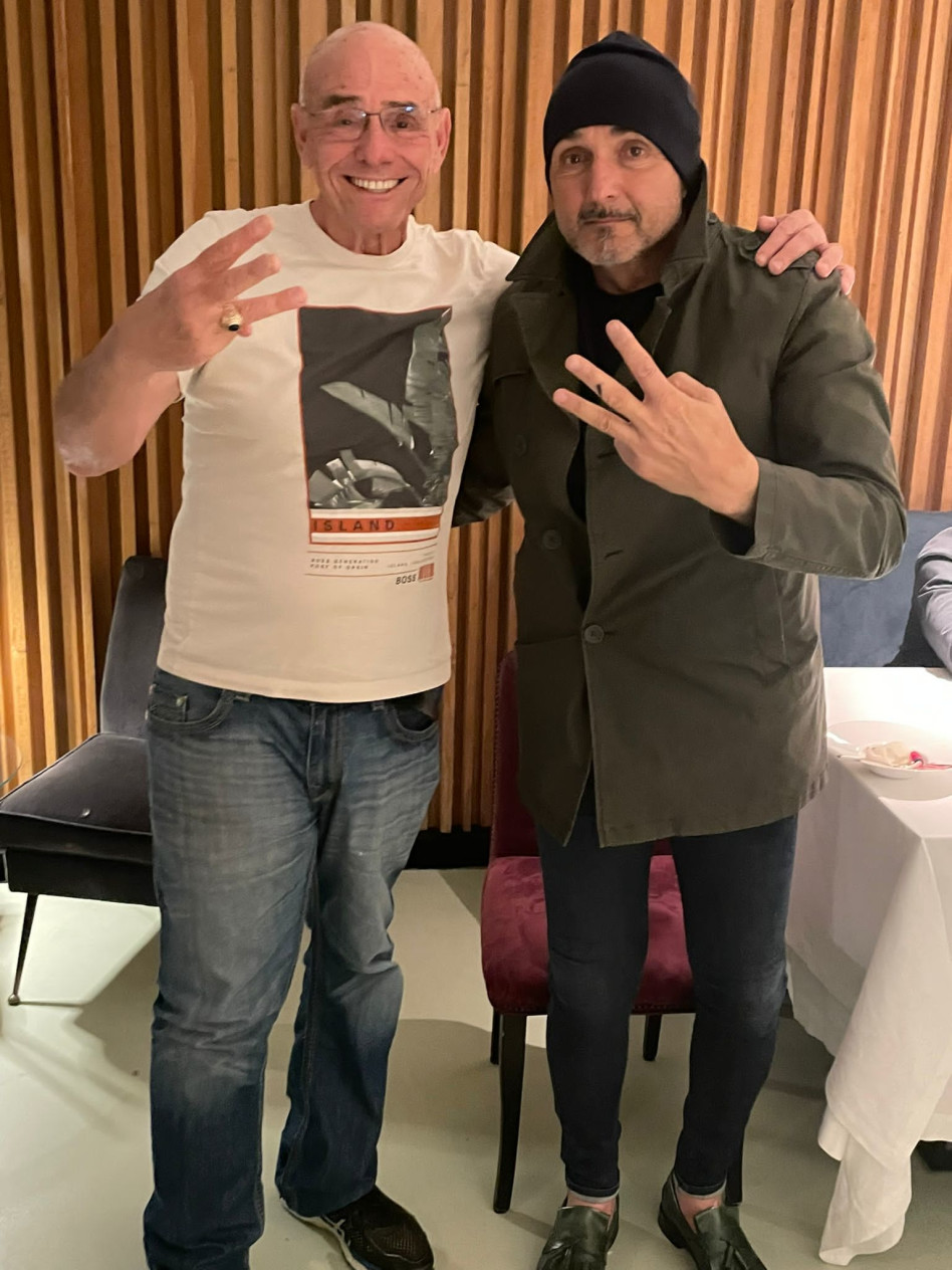  לוצ'אנו ספאלטי ודורון הלפרן (צילום: יניב דוייב)