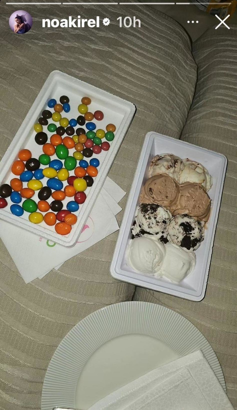 נועה קירל מהחופשה בקפריסין (צילום: צילום מסך אינסטגרם)