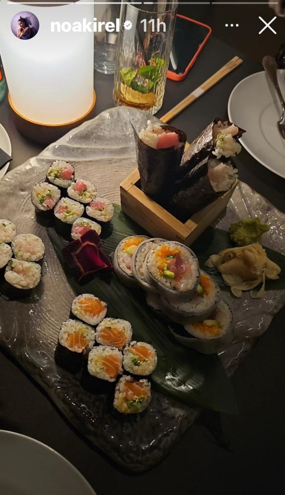 נועה קירל מהחופשה בקפריסין (צילום: צילום מסך אינסטגרם)