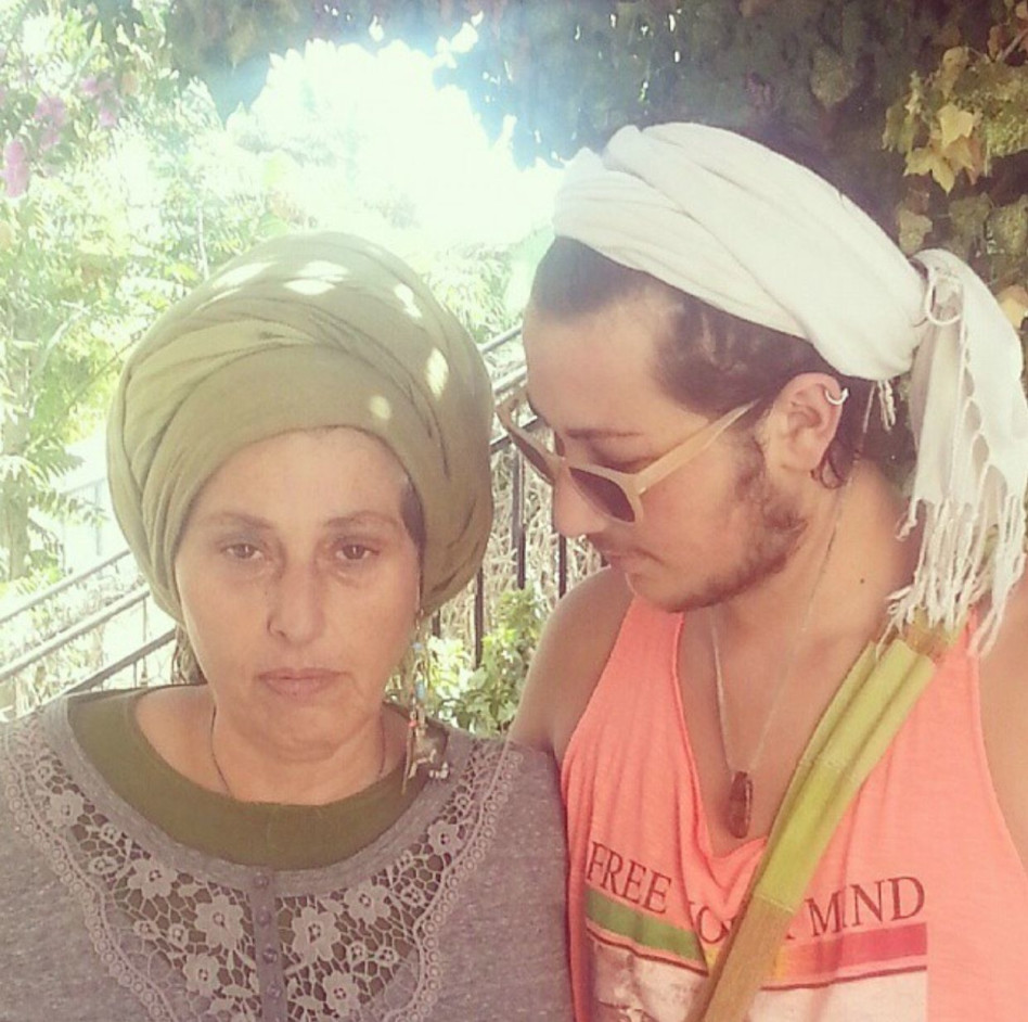 אריה יהודה רנד ואמו מיכל רנד (צילום: צילום מסך אינסטגרם)