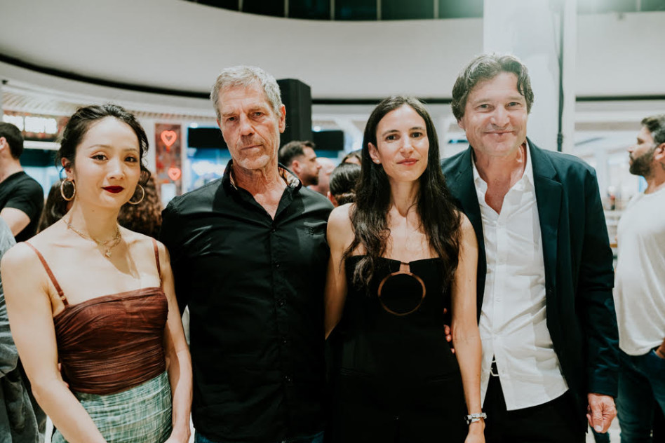 אנדרה מאסטריני , יפעת אירני, אוהד נהרין וארי נקמורה (צילום: איה ואבי צלמים)