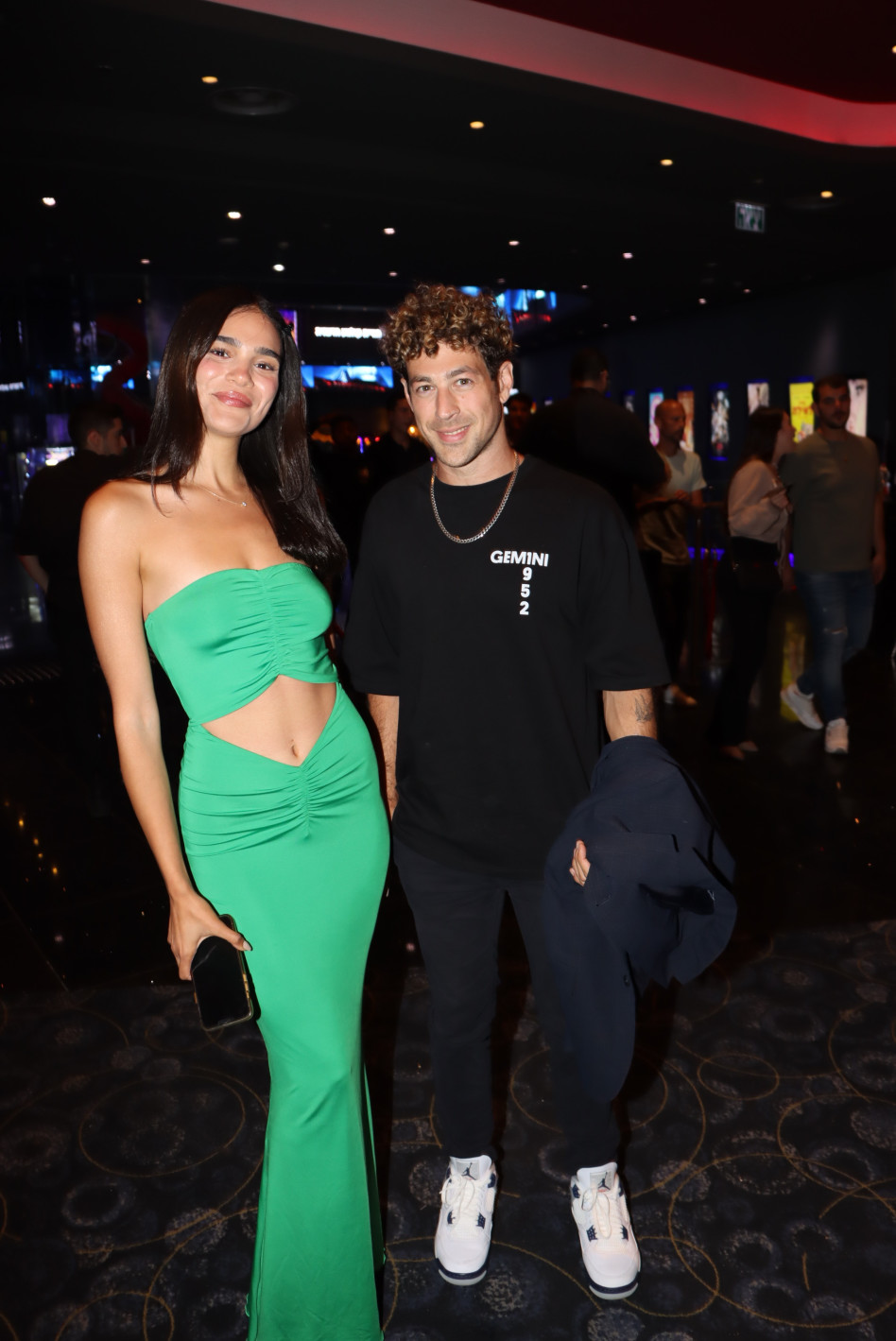 דור טאוב ונויה אריאלי (צילום: ניר פקין)