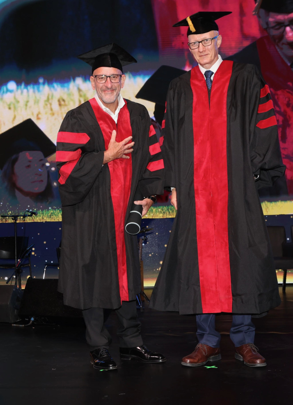 מרק שטייף ותמיר גילת  (צילום: חן גלילי)