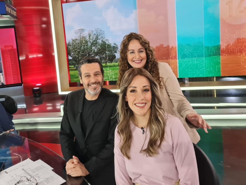 עדן הראל, עודד מנשה, לילך שוורץ פלג  (צילום: מירי שמש)