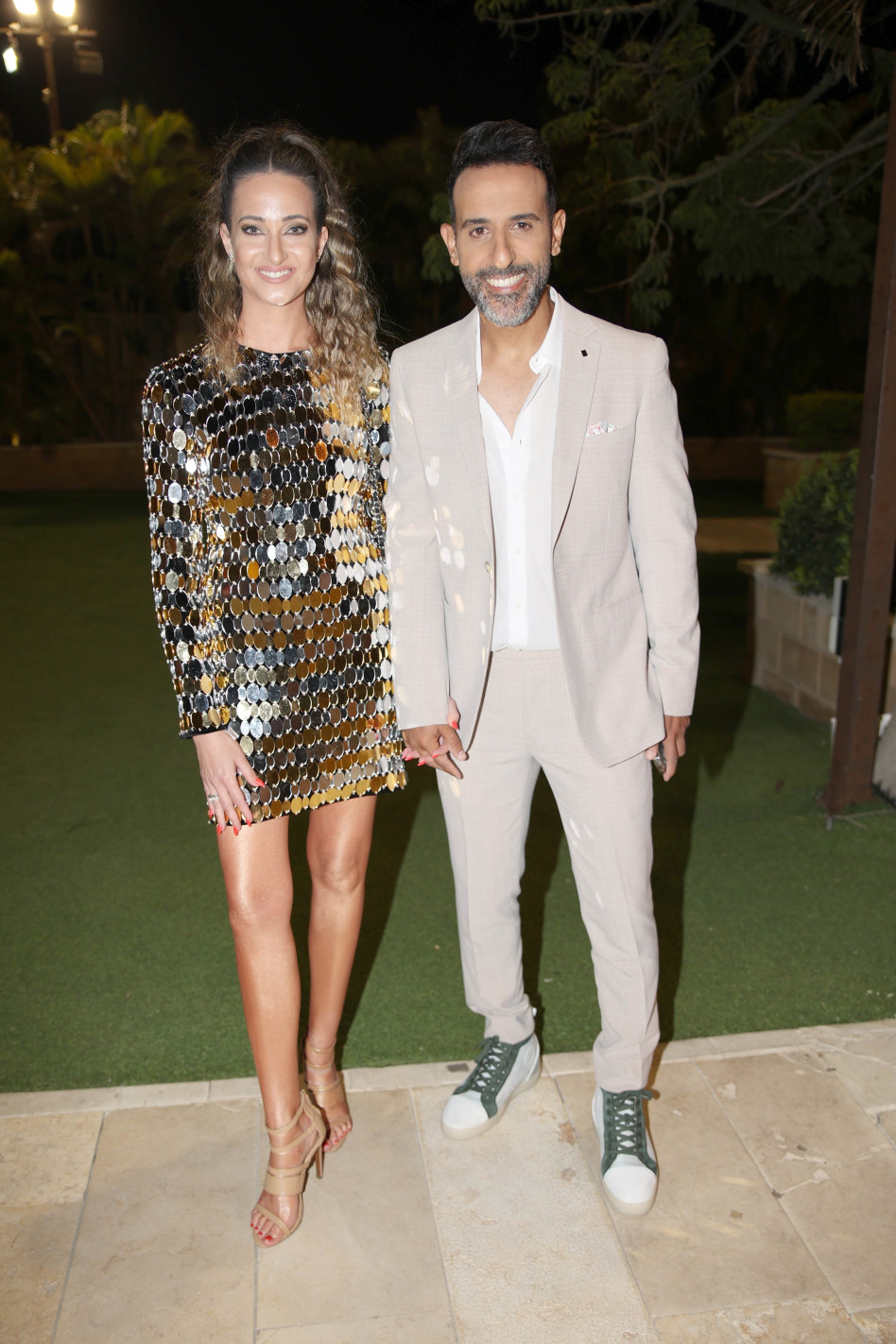 דודו אהרון, נטלי לוי (צילום: אור גפן)