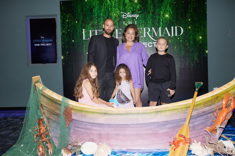 ליהיא גרינר ומשפחתה (צילום: שוקה כהן)