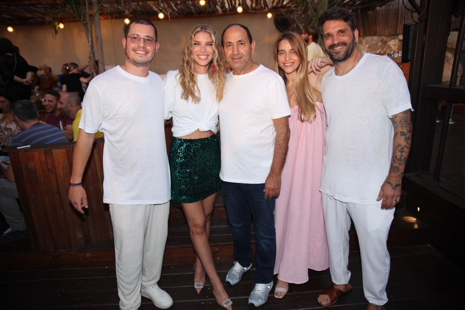 איתי ויעל ארביב, רמי לוי, לירן כוהנר ואוהד סנדלר (צילום: אור גפן)