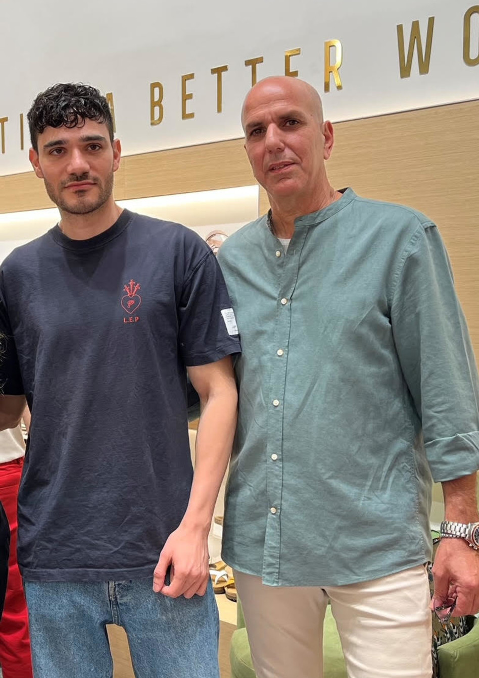 ירון בוגנים ואלון ליבנה  (צילום: יח''צ טבע נאות)