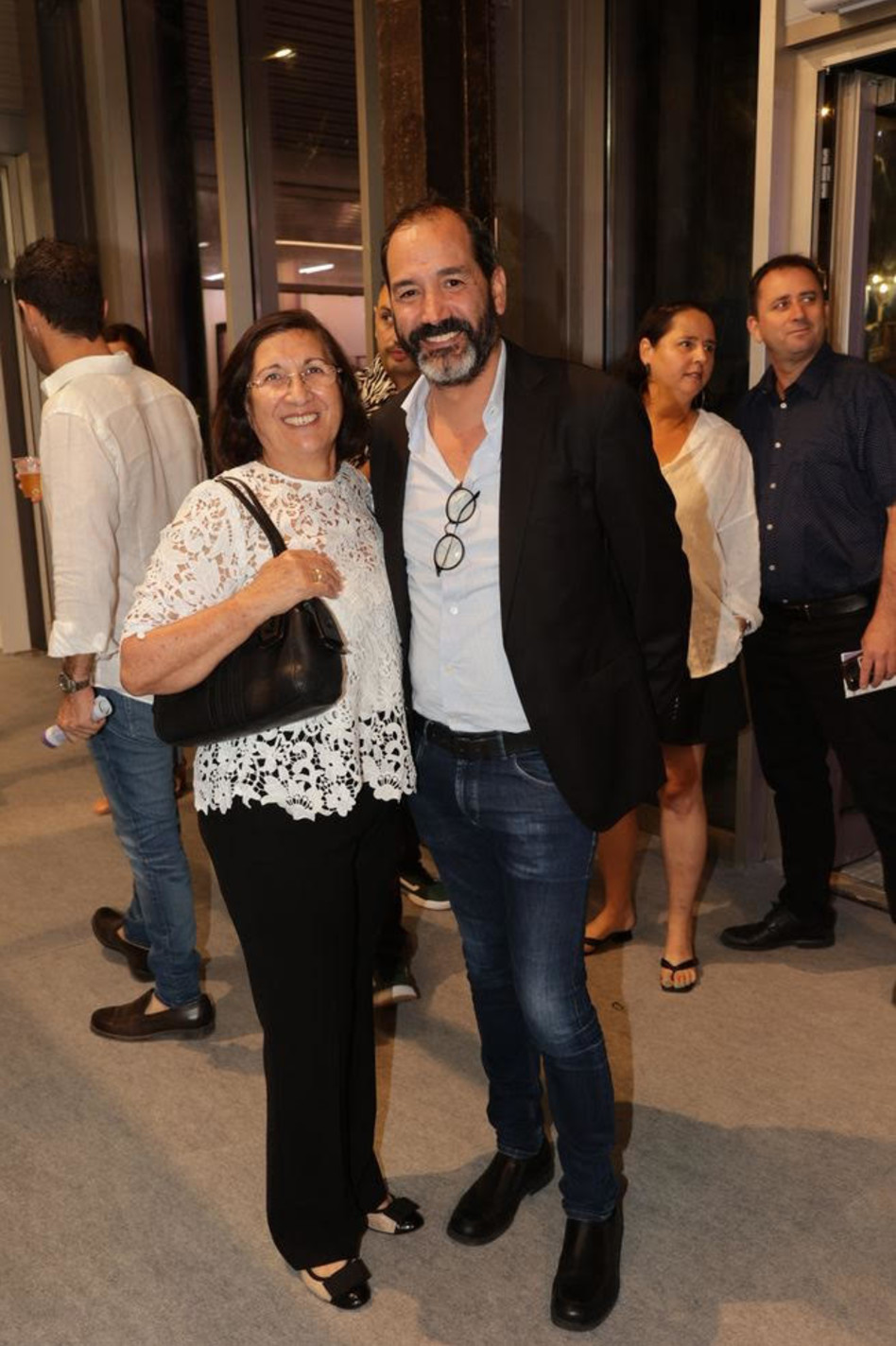 אייל אדרי וסולנג' אדרי (צילום: רפי דלויה)