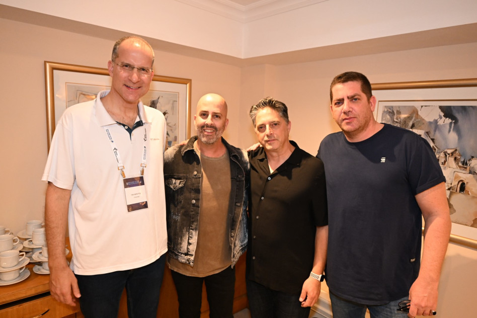 תמיר פלג, ארז קניסטר, עילי בוטנר וגלעד בכר (צילום: מורג ביטן)