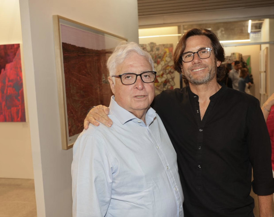 מרק טופילסקי ורמי נוסבאום (צילום: רפי דלויה)