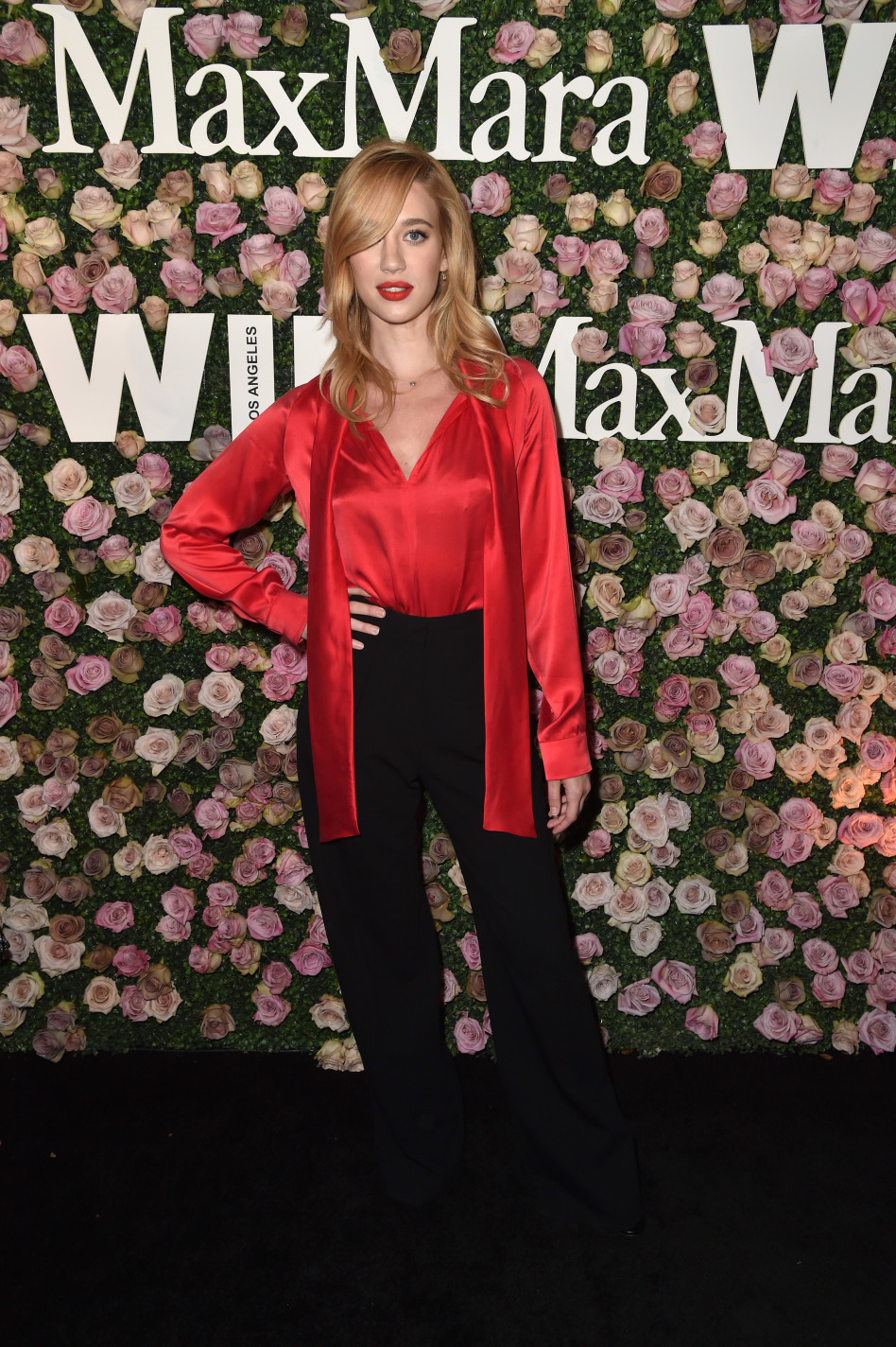 יעל גרובלס באירוע של מקס מארה (צילום:  Frazer Harrison/Getty Images for Max Mara)