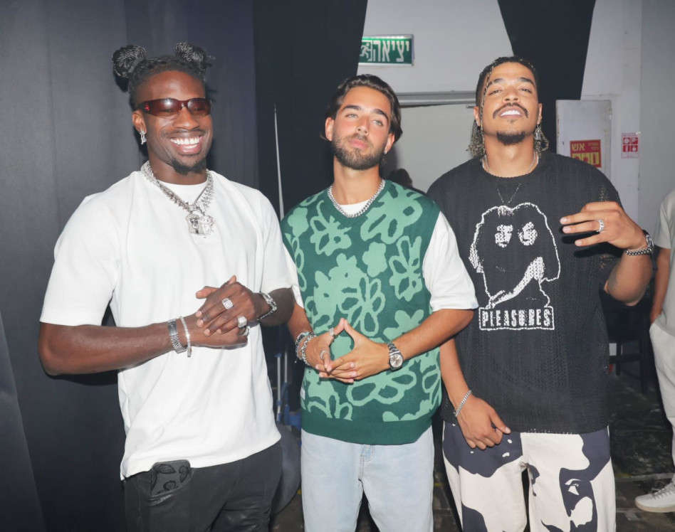 שחר סאול, עומר חזן, סטפן לגר (צילום: רפי דלויה)