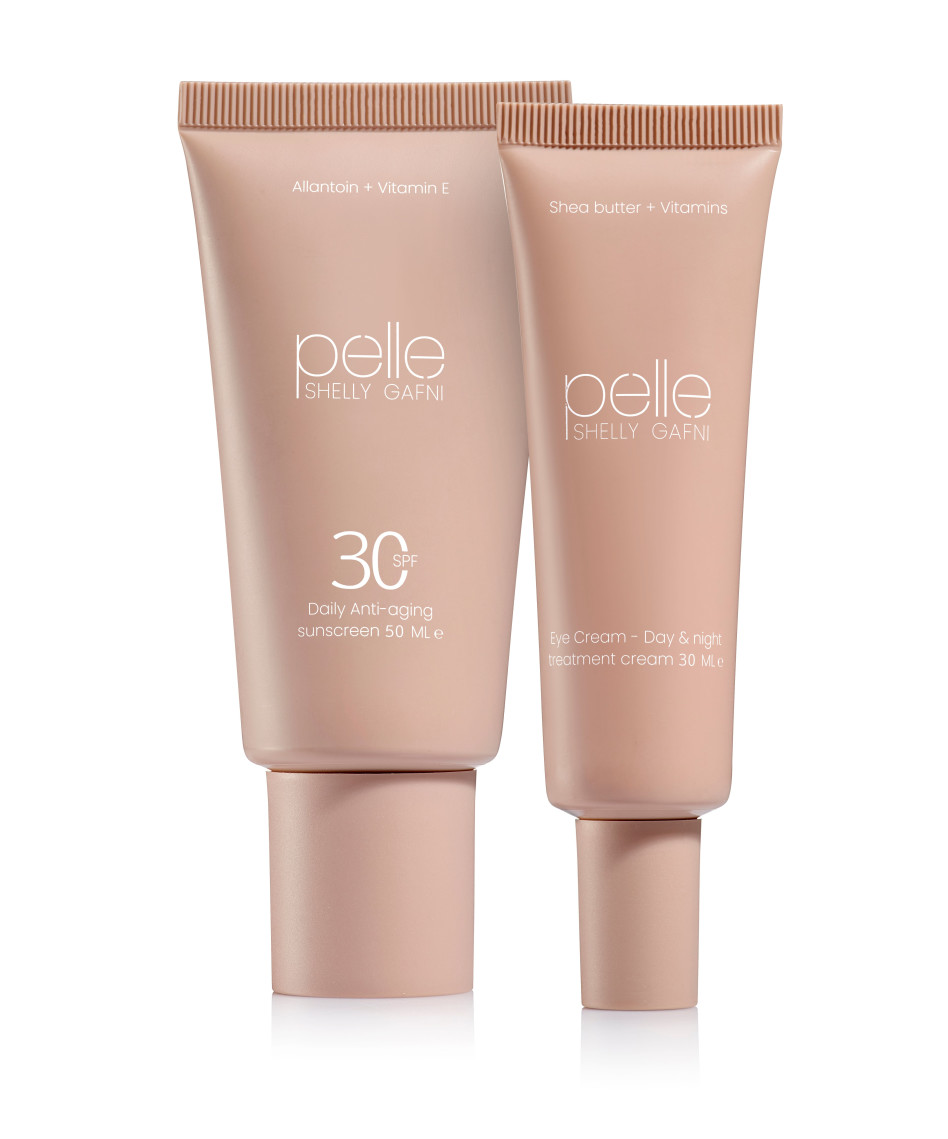 Pelle שלי גפני מארז קרמים (צילום: אורי גורן)