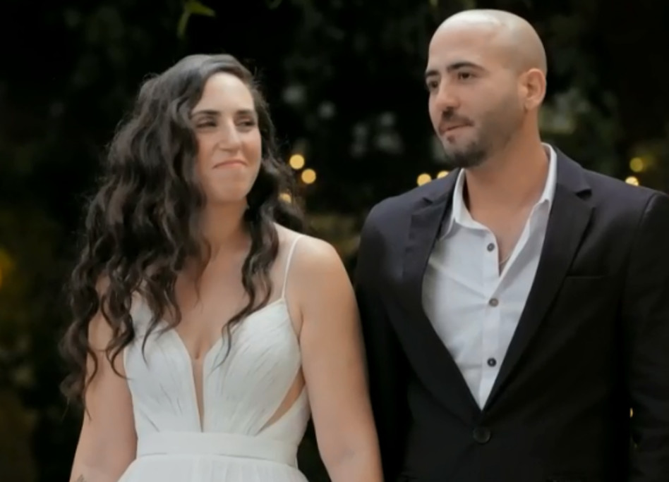 משה ונעם מתוך חתונה ממבט ראשון (צילום: צילום מסך קשת 12)