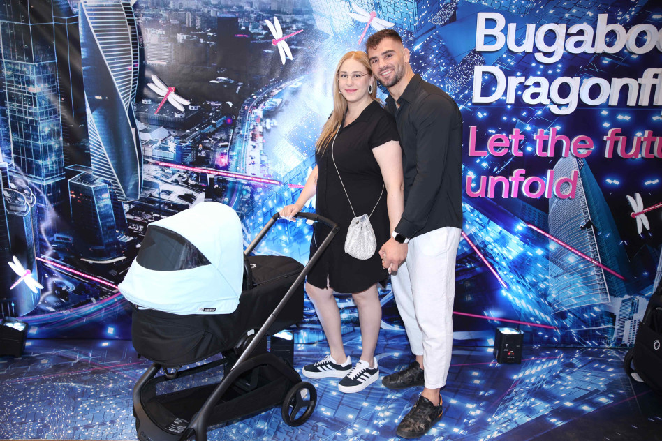 פיטר פלצ'יק ואשתו (צילום: אור גפן)