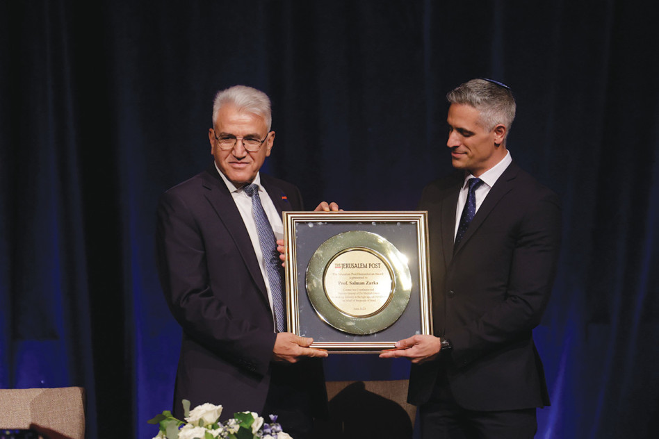 פרופ' סלמאן זרקא, אבי מאייר (צילום: אוהד קב,מארק ישראל סלם)