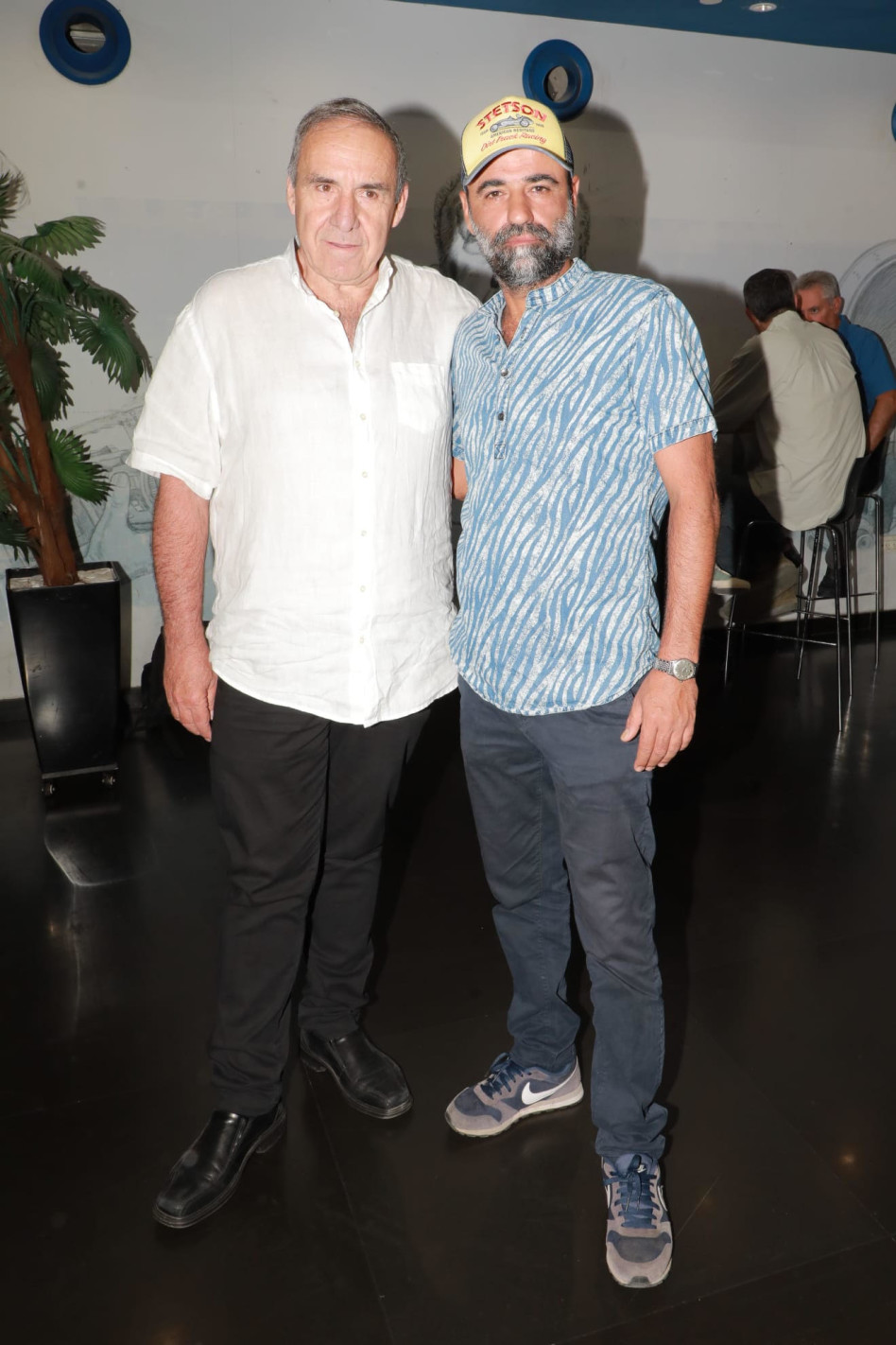 יעקב זדה ומשה קפלינסקי (צילום: דנה קופל)