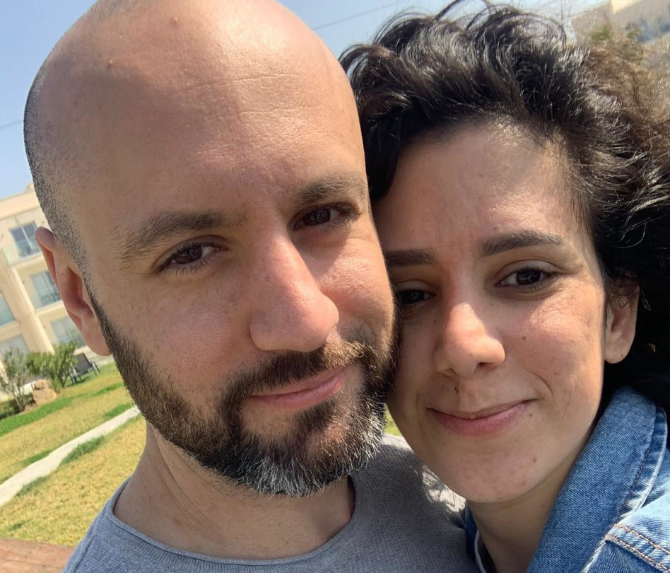 מאי שכטר, משה יחזקאל (צילום: פרטי)