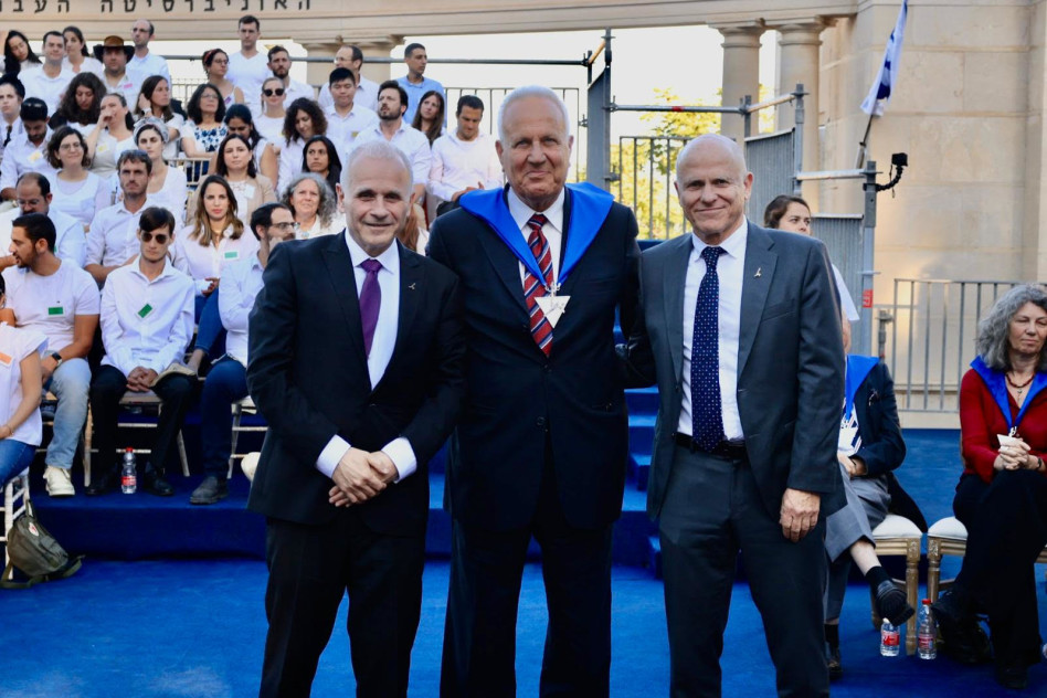 אשר כהן, יצחק מנור ותמיר שפר  (צילום: איגור פרברוב)