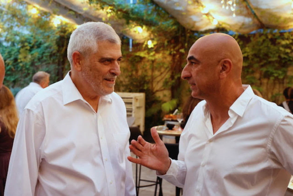 אלי אסולין ודב קוטלר (צילום: אביב גוטליב)