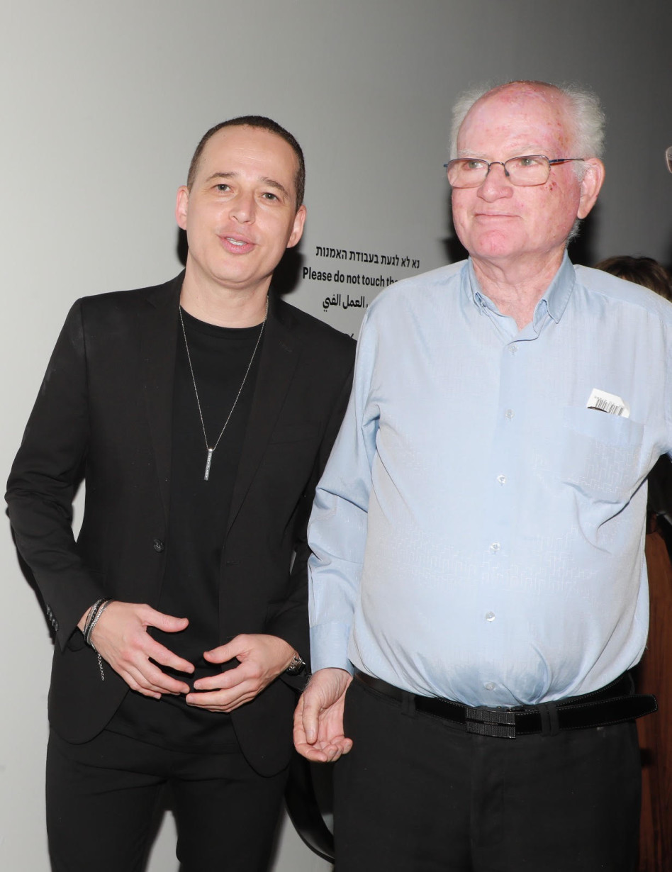 עמוס גלעד ורון לשם  (צילום: דנה קופל)