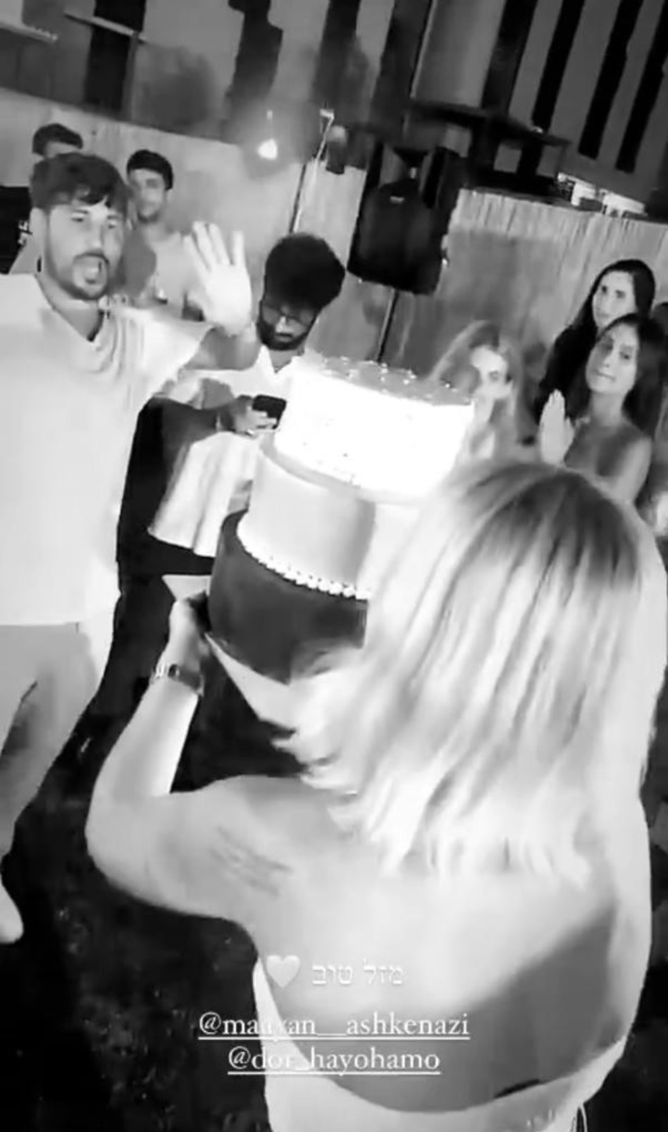 מעיין אשכנזי, דור חי חמו (צילום: צילום מסך אינסטגרם)