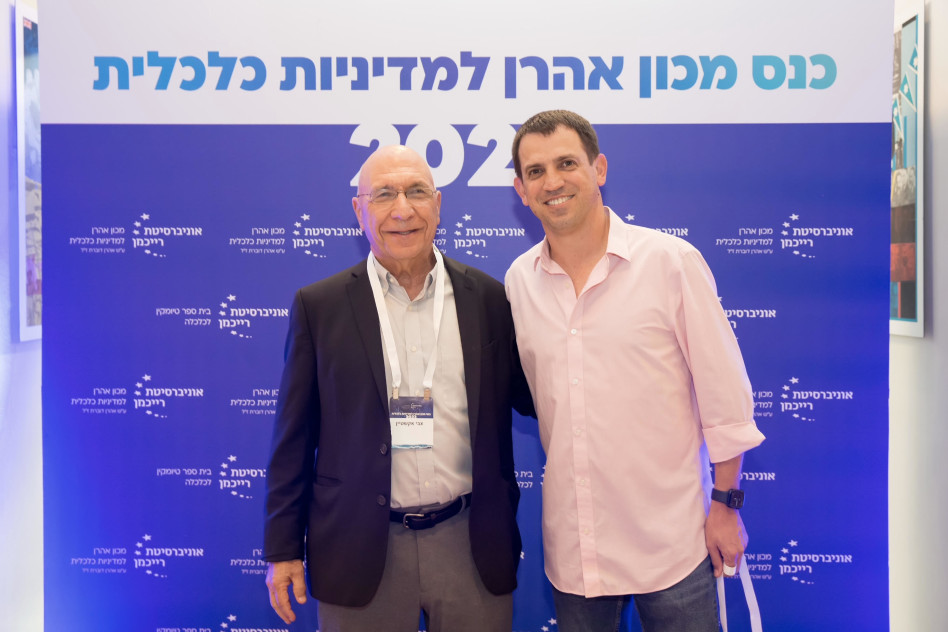 שאול מרידור וצביקה אקשטיין (צילום: אורן שלו)