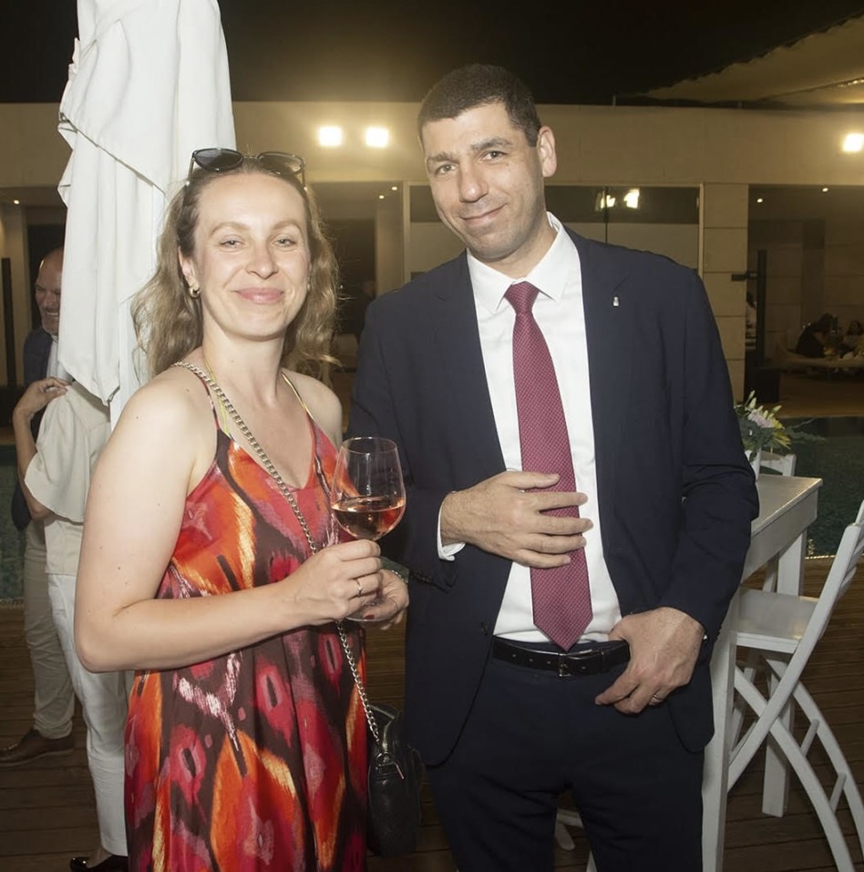 בועז אלעני ומרתה קרמינסקה (צילום: סרגיי דמיאנצ'וק)