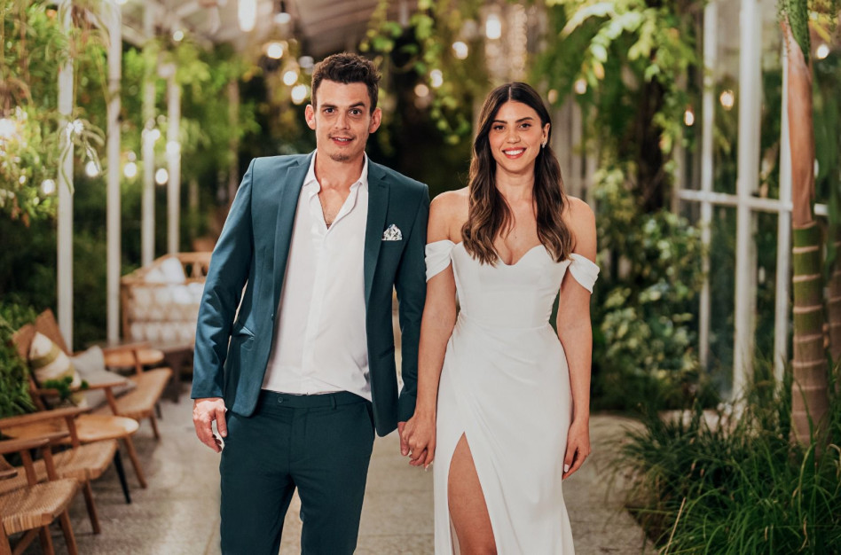 רותם פיינברג ורונן מימון, חתונה ממבט ראשון (צילום: לירון סער)