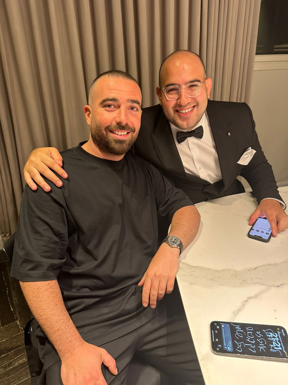 רון ביטון ועומר אדם (צילום: אור גפן)