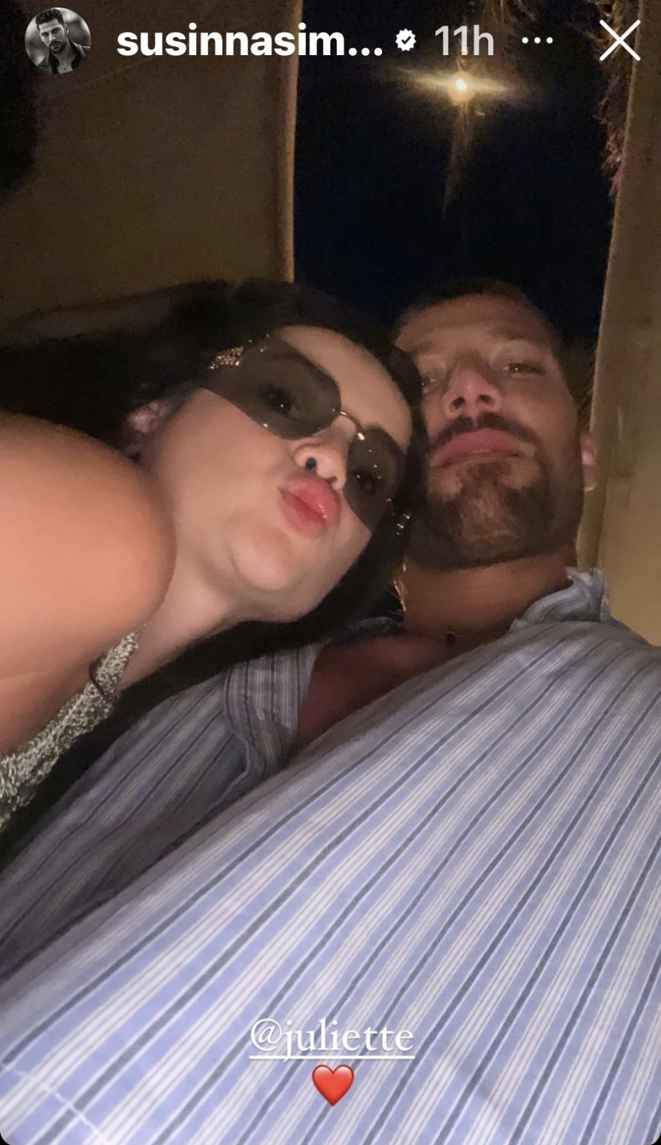 סימון סוסינה, ג'ולייטה (צילום: צילום מסך אינסטגרם)