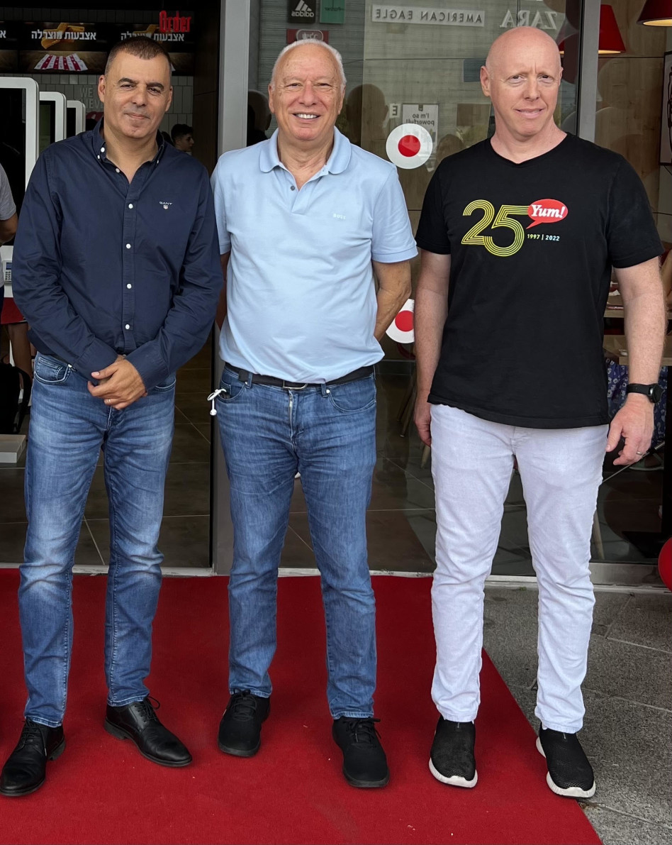 עומר זיידנר, חיים כצמן ורפי סער (צילום: ערן קליגר)