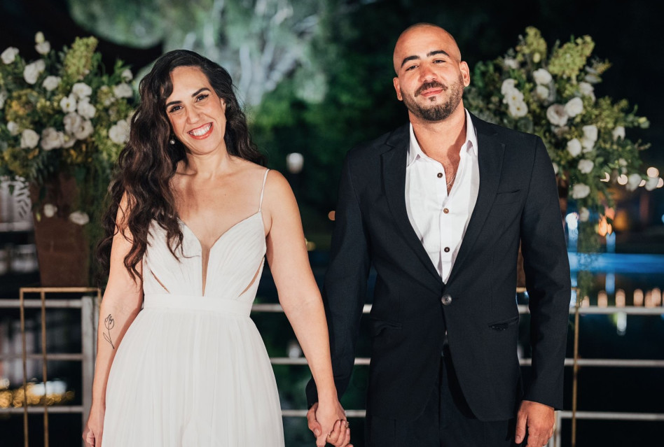 משה בן דוד, נעם כהן, חתונה ממבט ראשון (צילום: שחר וין)