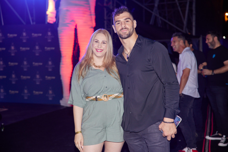 פיטר פלצ'יק ואשתו (צילום: שוקה כהן)