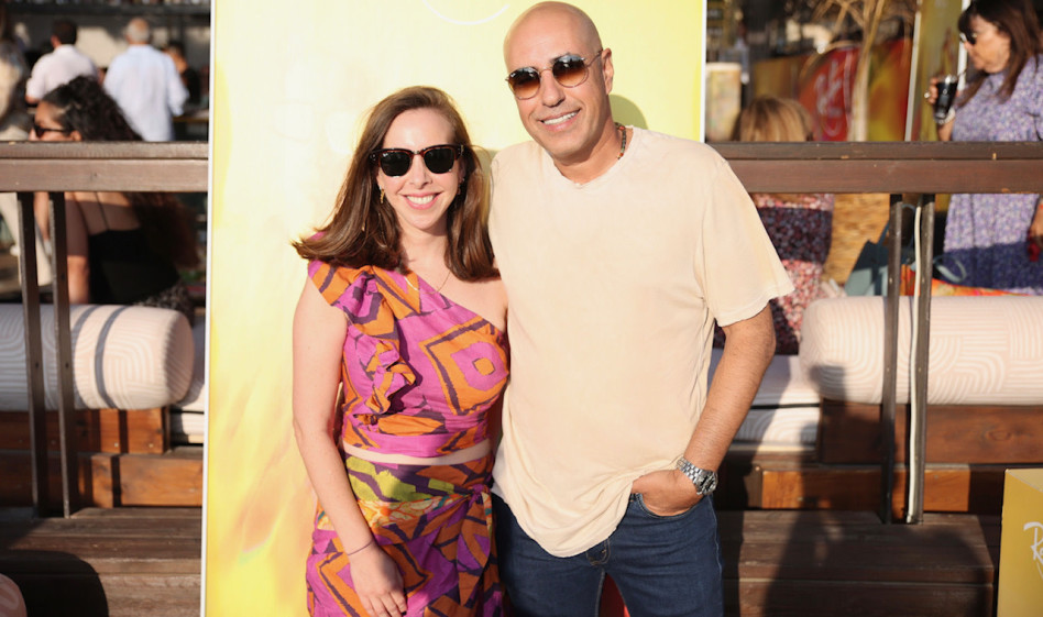 שרון אלון ואלינור בור בן-צבי (צילום: אור גפן)