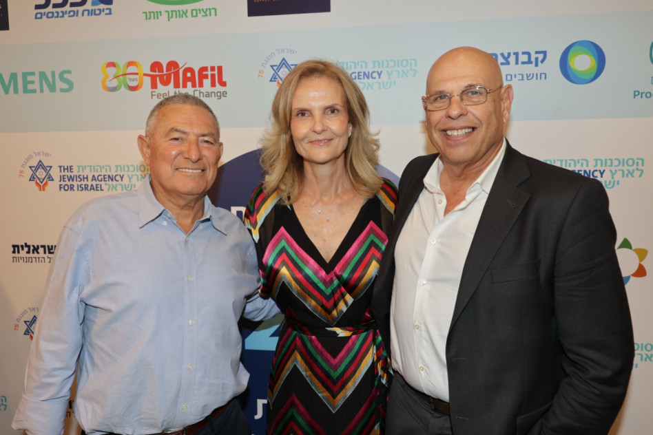 חיים פייגלין, מיקי דהב ודורון אלמוג  (צילום: רפי דלויה)