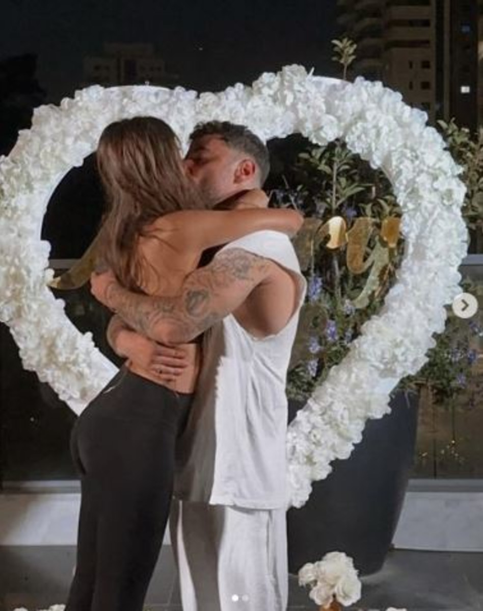 נתנאל רודניצקי, יאנה ארונוב (צילום: צילום מסך אינסטגרם)