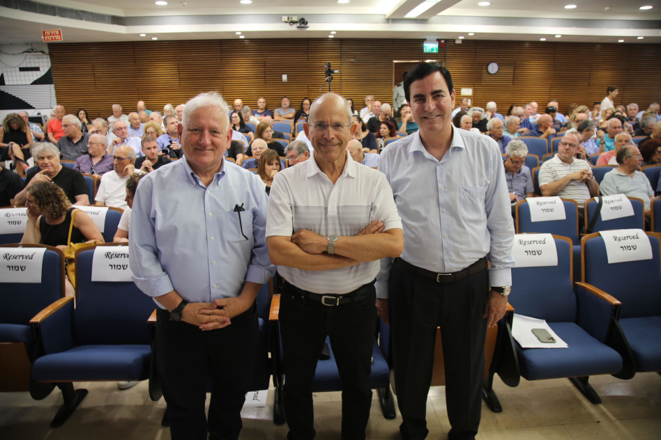 חיים הורביץ, משה צבירן ויאיר סרוסי  (צילום: עומר לוי&nbsp;)