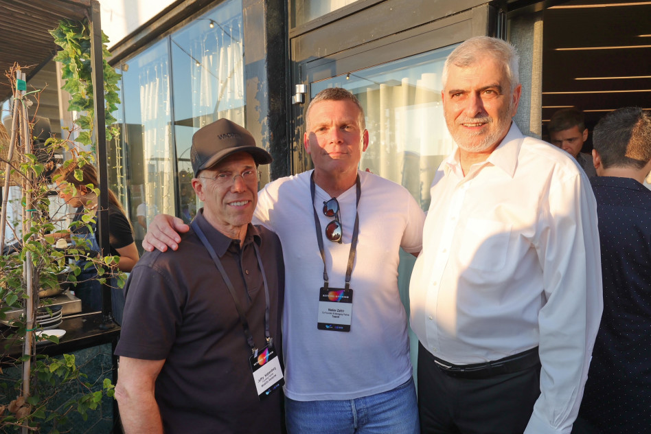 דב קוטלר, נדב צפריר וג'פרי קצנברג   (צילום: פאביאן קולדורף)