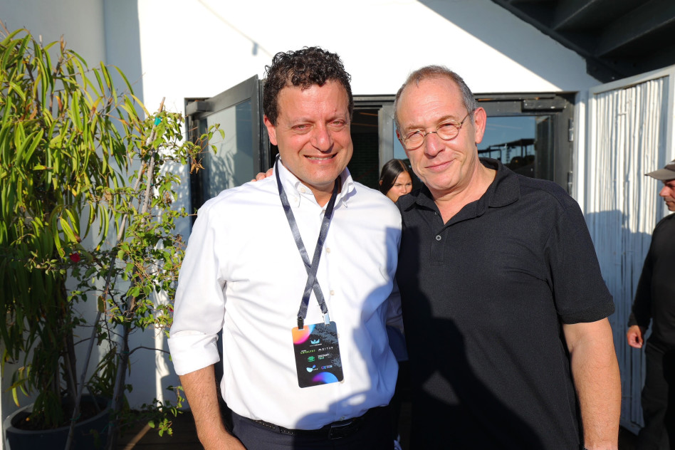  שאול קוברינסקי וסאמר חאג' יחיא          (צילום: פאביאן קולדורף)