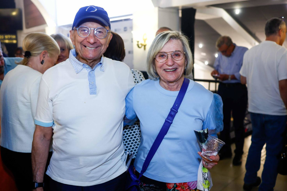 טובה וסמי סגול (צילום: דרור סיתהכל)