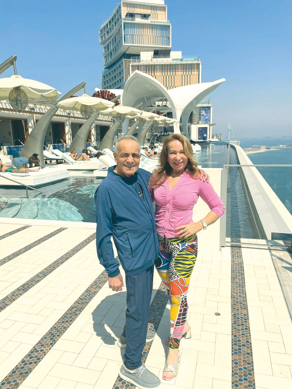 ענת מאיר ורענן גיסין ז''ל (צילום: פרטי)