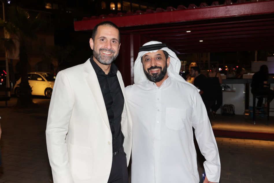 אחמד בן סוליים וחאלד יוסף אל-ג'לאהמה (צילום: רפי דלויה)